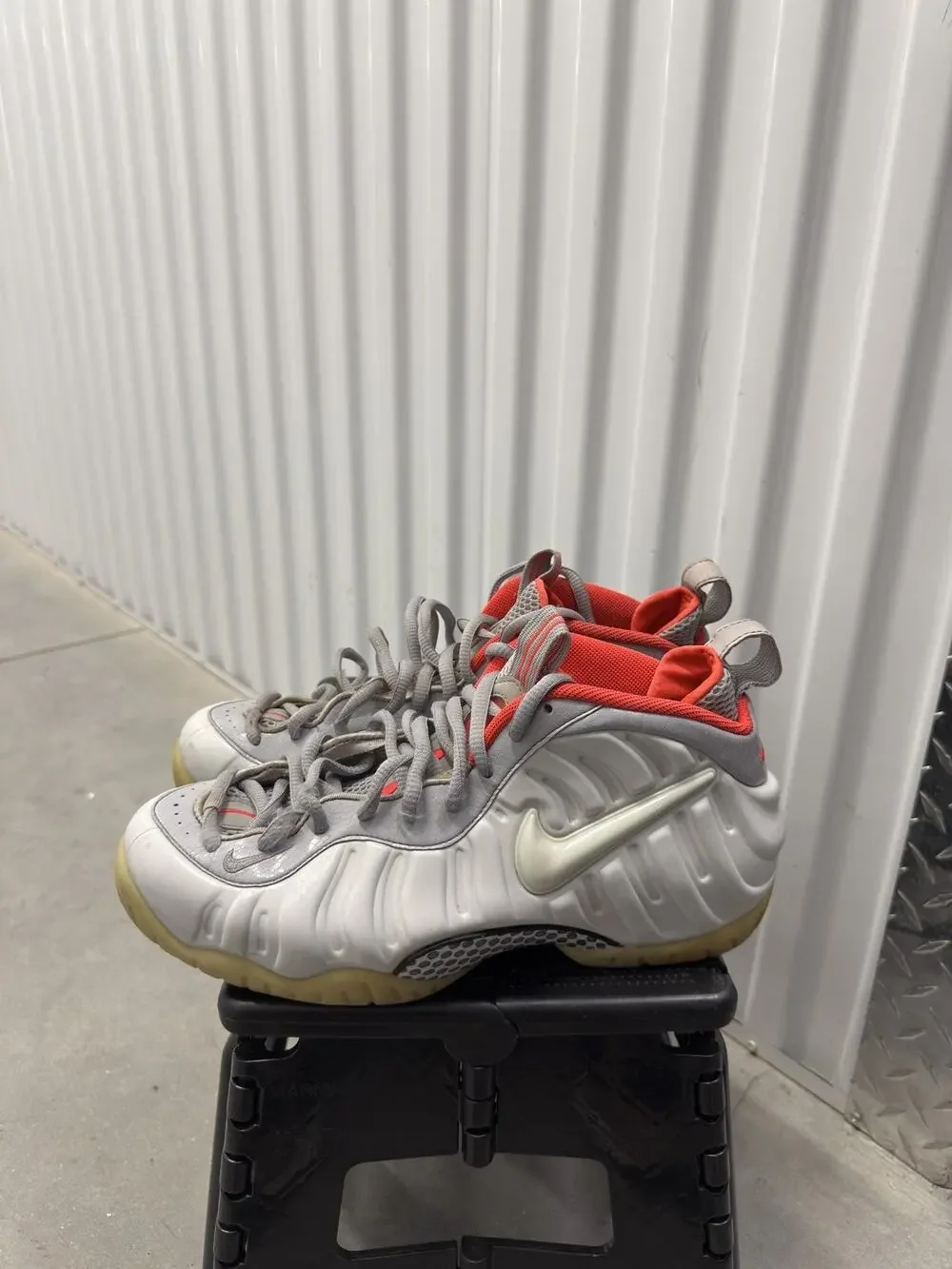 Nike Air Foamposite Pure Platinum 2016 Size 10.5 Men's - 616750-003